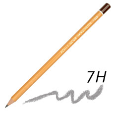 Карандаш чернографитный Koh-i-Noor 1500 7H